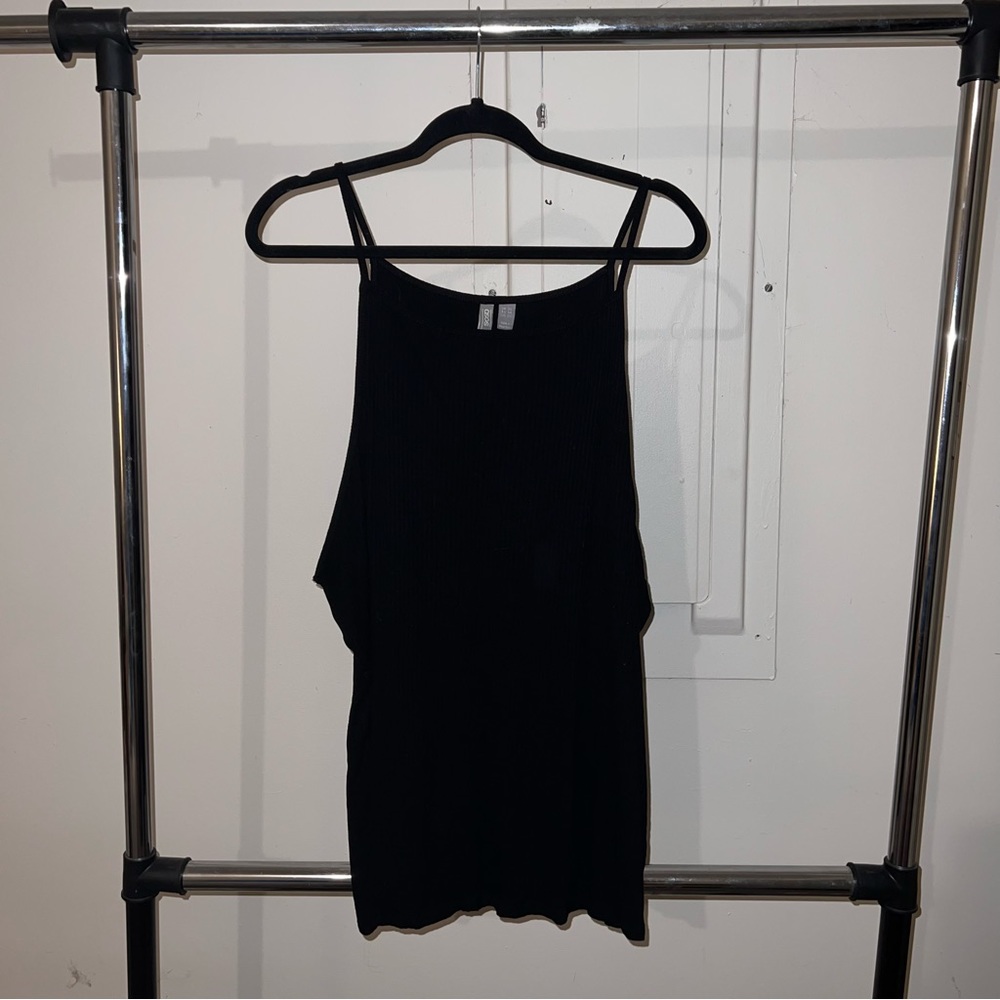 ASOS Designs US Size 22 Black Square Neck Cami Top